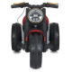 Детский электромотоцикл Bambi Racer M 5048EL-3 колеса EVA, 2 мотора 25W, USB, кожаное сидение