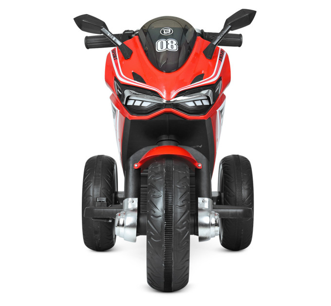 Детский электромотоцикл Bambi Racer Ducati M 4053L, кожаное сидение, MP3, USB