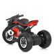 Детский электромотоцикл Bambi Racer M 4827EL, кожаное сидение