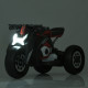 Детский электромотоцикл Bambi Racer M 4827EL, кожаное сидение