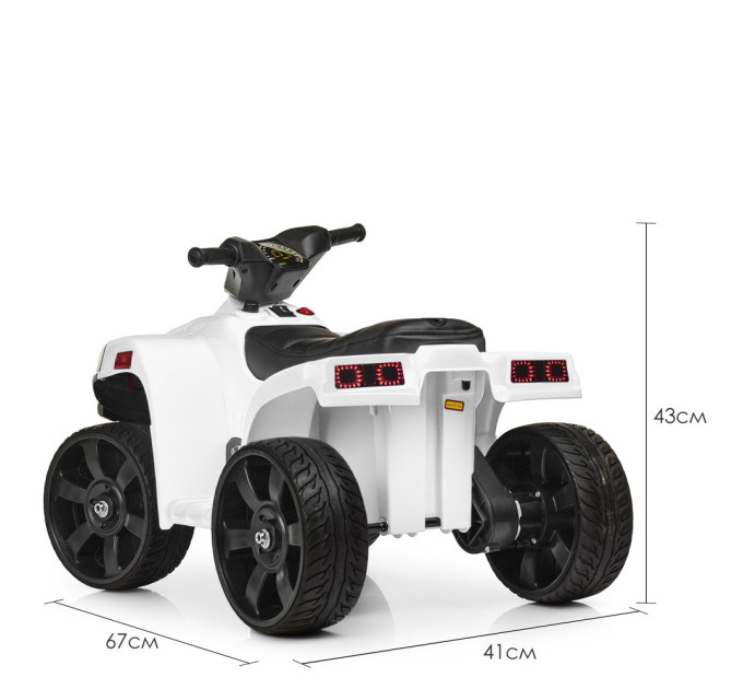 Квадроцикл детский Bambi M 3893EL музыка, свет, колеса EVA, 4 цвета