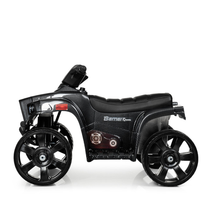 Квадроцикл детский Bambi M 3893ELM музыка, свет, кожаное сиденье, колеса EVA