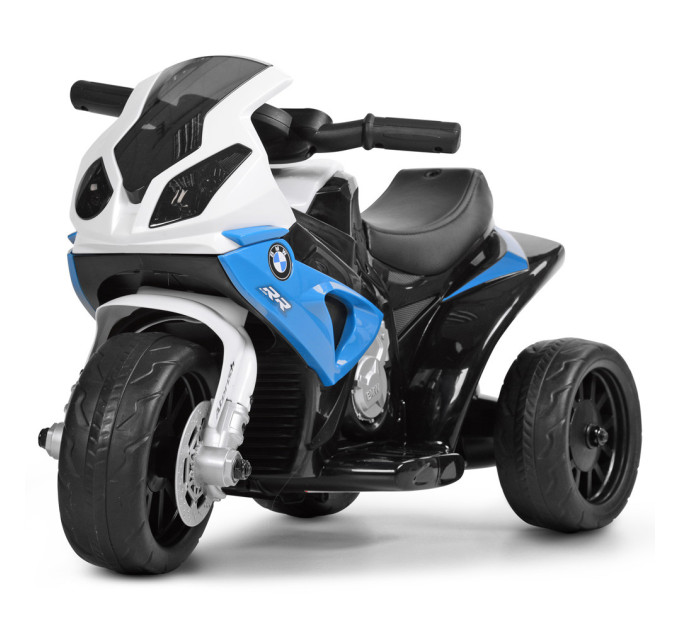 Дитячий електромотоцикл Bambi Racer JT5188L, шкіряне сидіння, 2 кольори