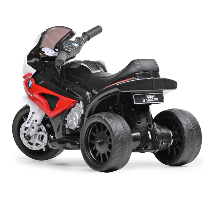 Дитячий електромотоцикл Bambi Racer JT5188L, шкіряне сидіння, 2 кольори