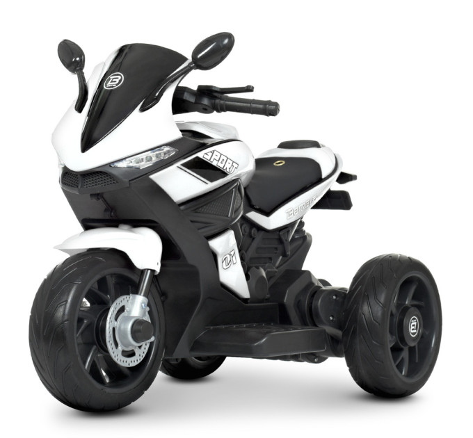 Детский электромотоцикл Bambi Racer M 4454EL, кожаное сидение, колеса EVA, 2 цвета