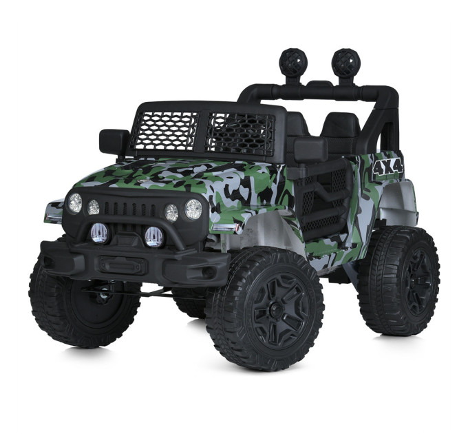 Дитячий електроджип Bambi Racer M 5734EBLRS-18 2 мотори 30W, 1 акумулятор 12V10AH, камуфляж