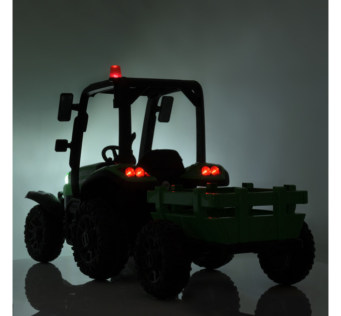 Детский электромобиль Трактор Bambi Racer M 4844EBLR 4 мотора 35W, 1 акумулятор 12V14AH