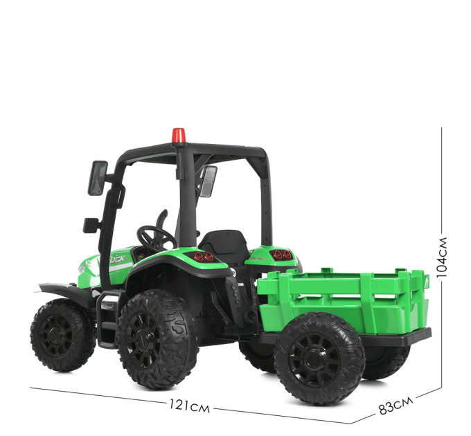 Детский электромобиль Трактор Bambi Racer M 4844EBLR 4 мотора 35W, 1 акумулятор 12V14AH