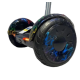 Гироскутер с ручкой А8 Smart Balance 10.5" цветная молния