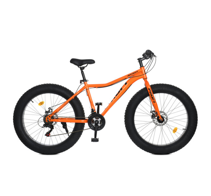 Велосипед зі сталевою 17" рамою Profi EB26AVENGER 1.0 S26, 26д., 3 кольори, Shimano 21SP