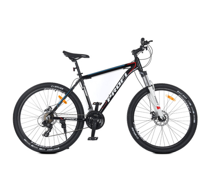 Велосипед з алюмінієвою 19" рамою Profi G275EVEREST A275.1, 27,5 д., SHIMANO 21SP