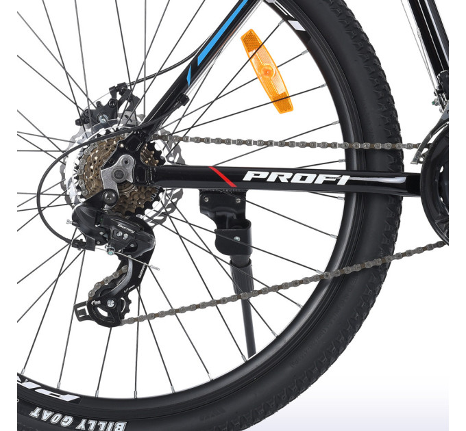 Велосипед з алюмінієвою 19" рамою Profi G275EVEREST A275.1, 27,5 д., SHIMANO 21SP