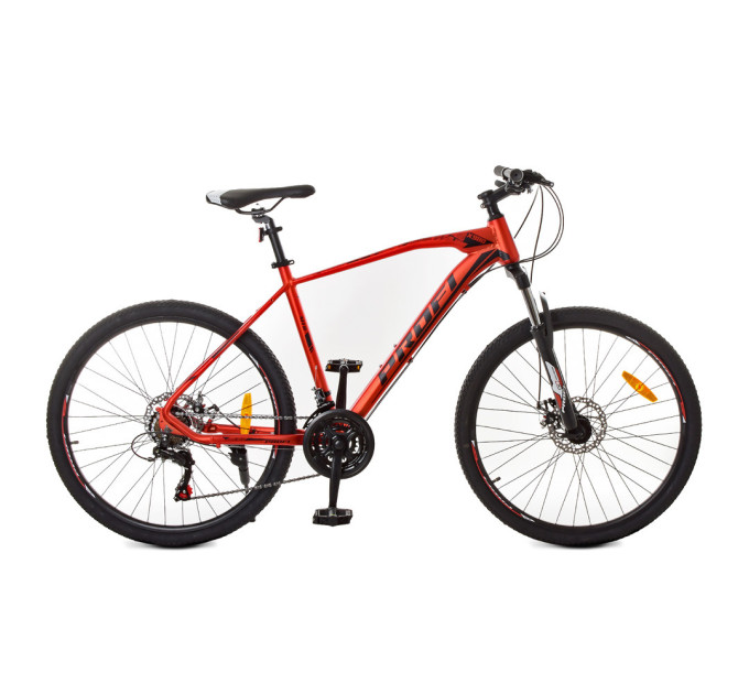 Велосипед з алюмінієвою 19" рамою Profi G26VELOCITY A26, 26 д., SHIMANO 21SP, 2 кольори