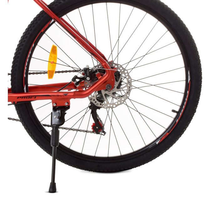 Велосипед з алюмінієвою 19" рамою Profi G26VELOCITY A26, 26 д., SHIMANO 21SP, 2 кольори