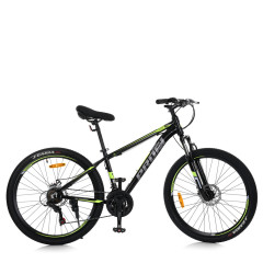 Велосипед з алюмінієвою 13" рамою Profi MTB2602, 26 д., SHIMANO 21SP, 2 кольори
