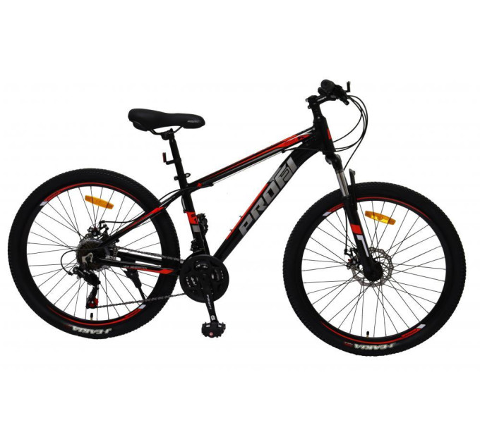 Велосипед з алюмінієвою 13" рамою Profi MTB2602, 26 д., SHIMANO 21SP, 2 кольори