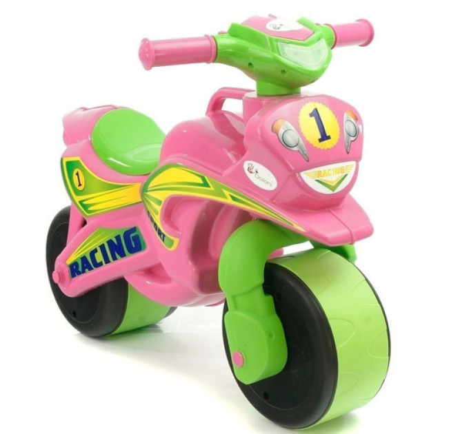 Дитячий біговел каталка мотобайк спортивний Doloni Toys 0139 з музикою та підсвічуванням