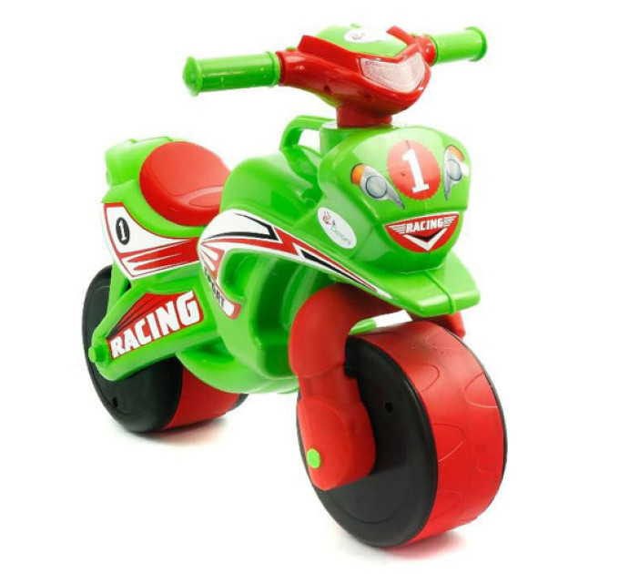 Дитячий біговел каталка мотобайк спортивний Doloni Toys 0139 з музикою та підсвічуванням