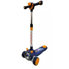 Самокат беговел Scooter 2в1 колеса со светом, фара , проекция на пол