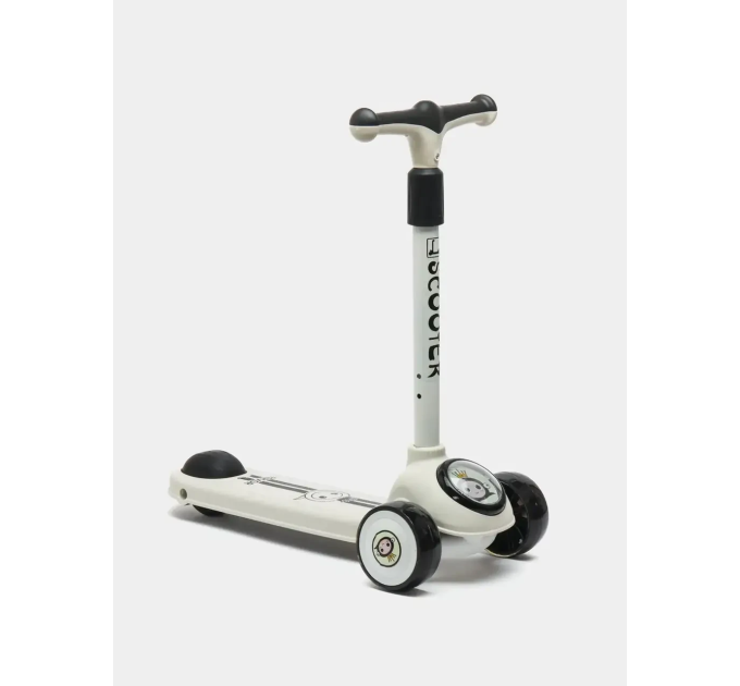 Самокат дитячий Scooter колеса зі світлом, складний з музикою