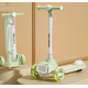 Самокат детский Scooter колеса со светом, фара на руле, складной с музыкой