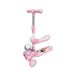 Самокат беговел детский Scooter колеса со светом, складной, с музыкой