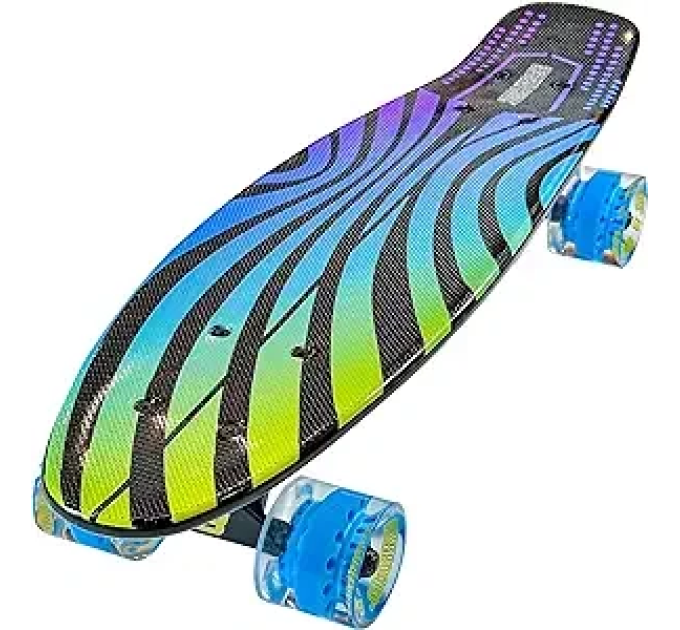 Детский пенни Penny Board скейт дека 70 х 17 см колеса со светом