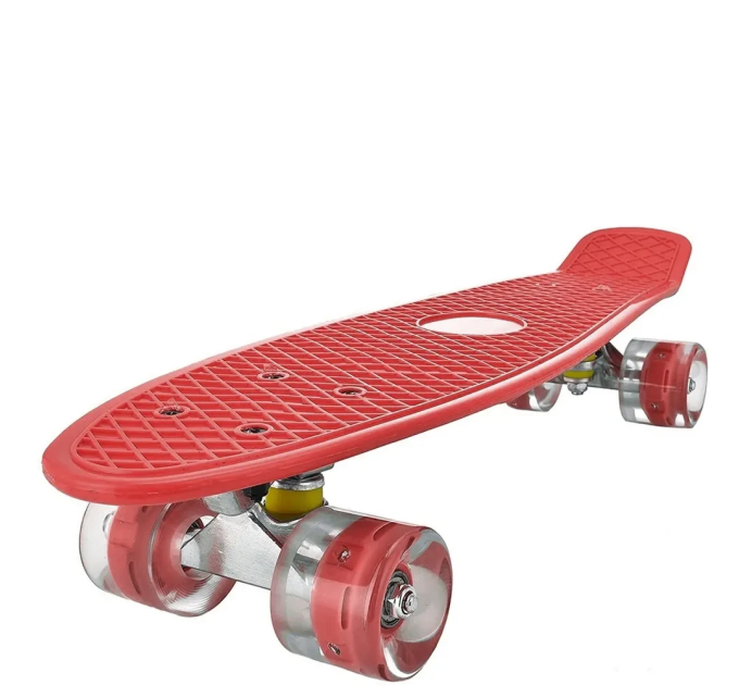 Детский пенни Penny Board скейт дека 55 х 15 см колеса со светом