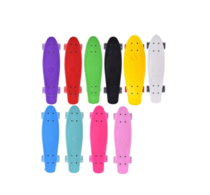 Детский пенни Penny Board скейт дека 55 х 15 см колеса со светом
