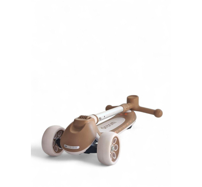 Дитячий складний самокат Scooter Dream M1 з ліхтариком, колеса, що світяться, музичний