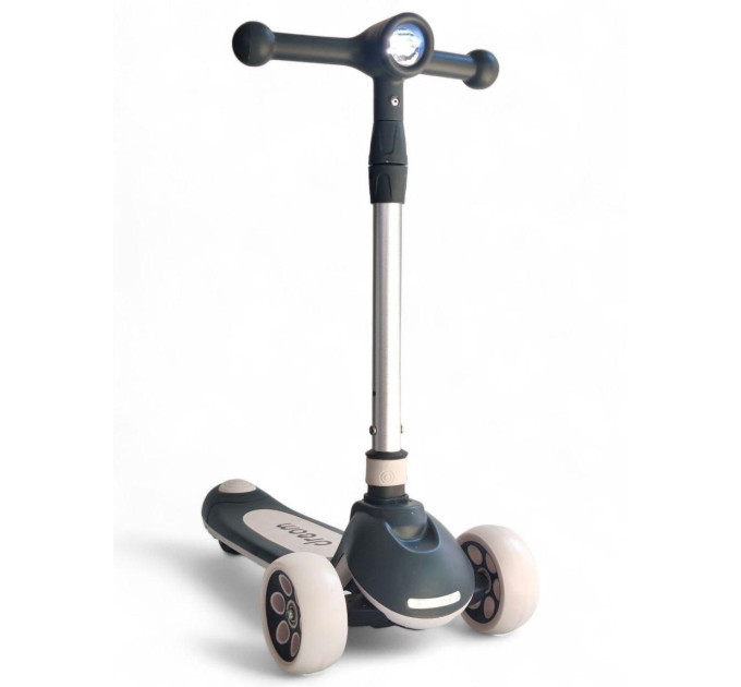 Дитячий складний самокат Scooter Dream M1 з ліхтариком, колеса, що світяться, музичний