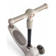 Детский складной самокат-беговел Scooter Cosmo K603-2 светящиеся колеса, музыкальный