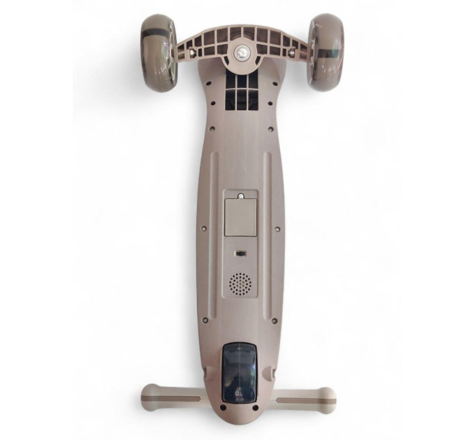 Детский складной самокат-беговел Scooter Cosmo K603-2 светящиеся колеса, музыкальный