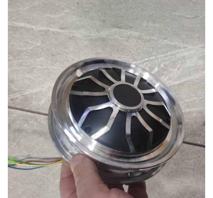 10 дюймовий алюмінієвий мотор, колесо мотор 36v 350w.,мідна обмотка