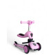 Самокат-беговел Scooters Basket 3in1 K9 светящаяся музыкальная платформа