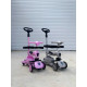 Самокат-беговел Scooters Basket 3in1 K9 светящаяся музыкальная платформа