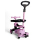 Самокат-беговел Scooters Basket 3in1 K9 светящаяся музыкальная платформа