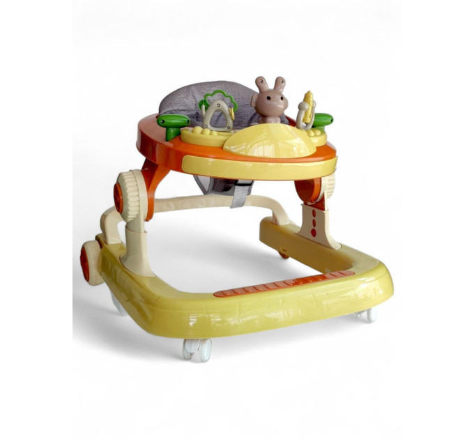 Ходунки Rabbit 105 с музыкальной панелью с ирушками, 4 цвета