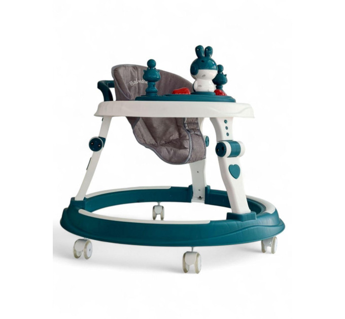 Ходунки складные Babywalker 104 с сьемной музыкальной панелью с ирушками, 3 цвета