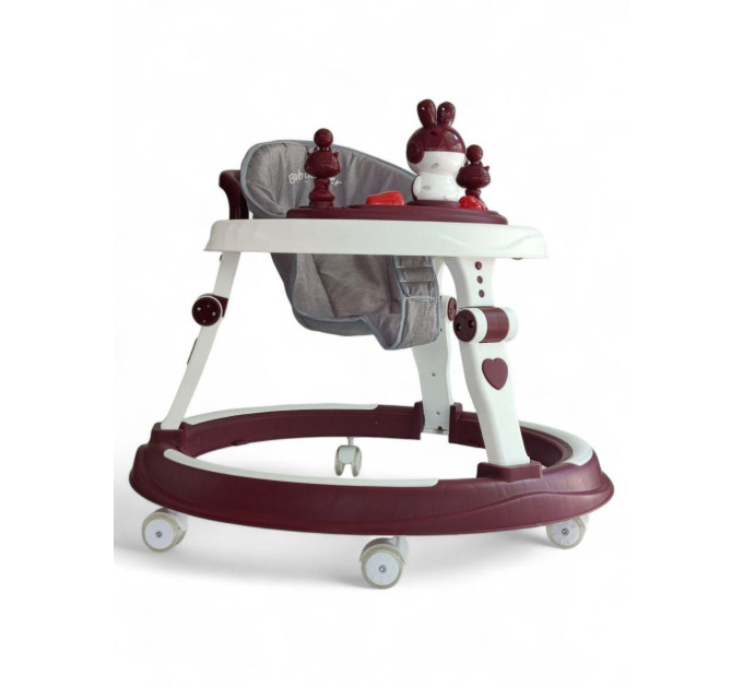 Ходунки складные Babywalker 104 с сьемной музыкальной панелью с ирушками, 3 цвета