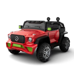Дитячий електромобіль Джип Mercedes-Benz ST-6188 червоний, EVA-колеса, 4WD, пульт д/в, мотор 140W (4Х35W)