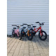 Детский двухколесный велосипед GSGW Bike 14" с фарой и дополнительными колесами, 3 цвета