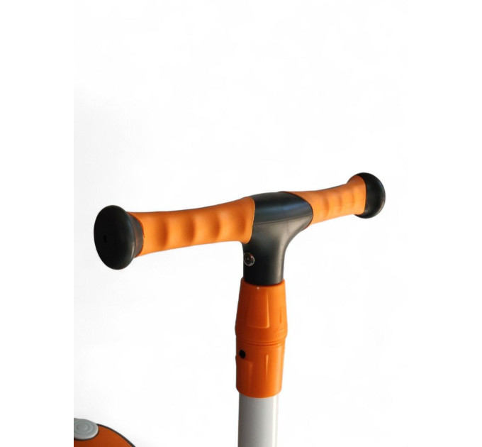 Самокат беговел складной Konti светящиеся колеса, лёгкая трансформация