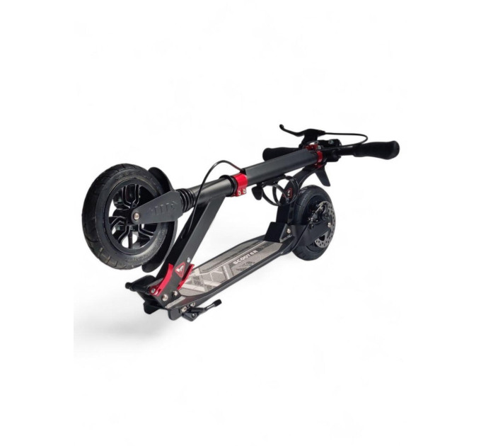 Самокат міський двоколесний Scooter Hammer 04P складаний з дисковим гальмом, 2 кольори