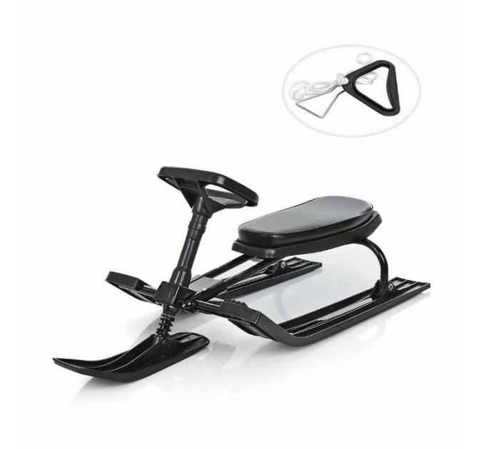 Детский снегокат с мягким сиденьем Snow racer от 5 лет, разные цвета