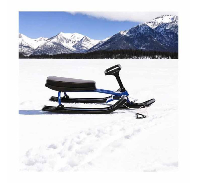 Детский снегокат с мягким сиденьем Snow racer от 5 лет, разные цвета