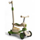 Детский самокат-беговел Scooters Ambrella K600 с козырьком, бортиками и родительской ручкой