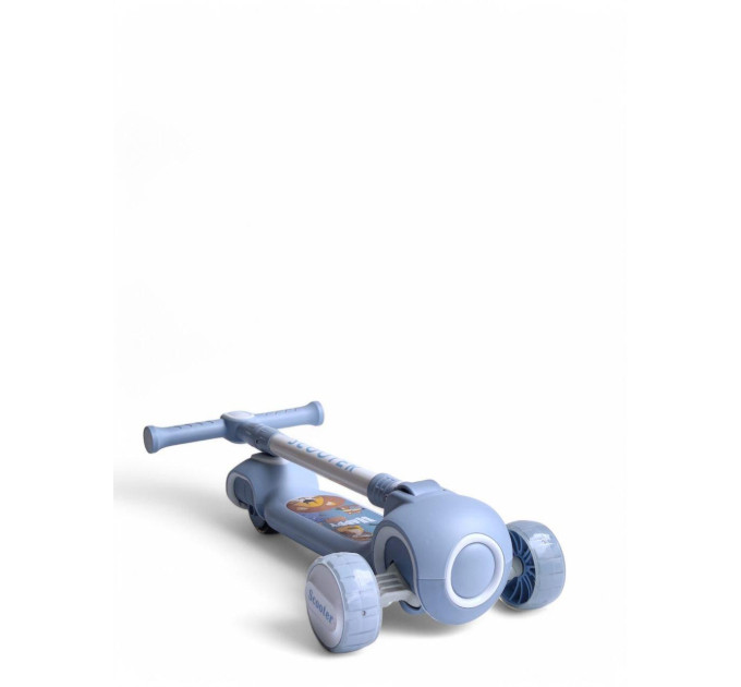 Самокат детский музыкальный Scooter Happy Day V1 с подсветкой колес