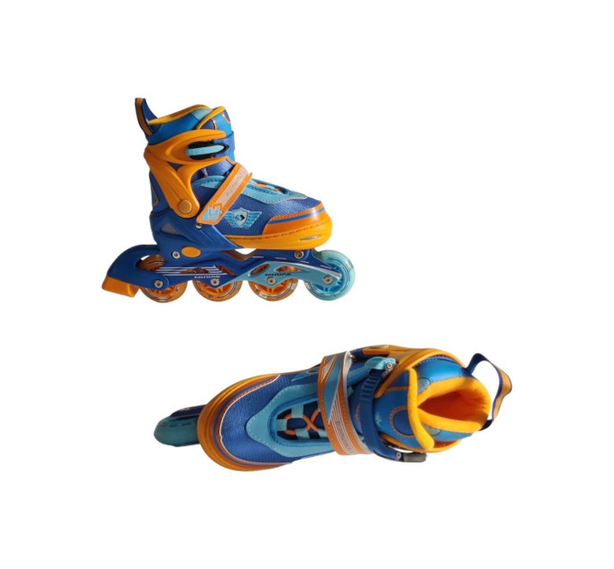 Ролики детские Gosome Colored GX-1706 со светящимися колесами, 3 цвета