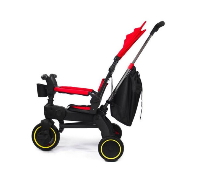 Детский беговел Maraton Tri-cycle 4в1 PA66, с родительской ручкой, педалями, козырьком и сиденьем со спинкой